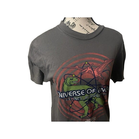 Disney Parks EPCOT Universe Of Energy Extinct 2017 Dinosaur Tee Shirt Small New - Picture 8 of 14